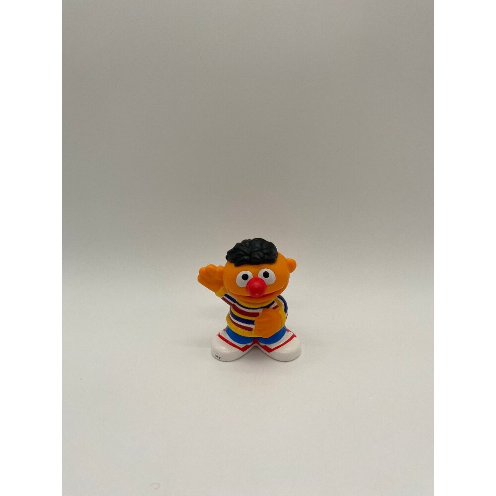 Vintage Hasbro Sesame Street Ernie Figurine - Jim Henson Muppet Character Toy